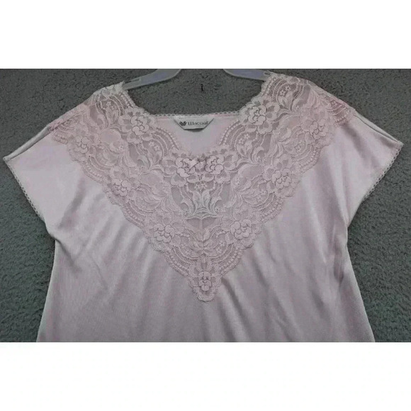 Wacoal Women's 100% Nylon & Lace Pajama Gown-Medium - Picture 7 of 10